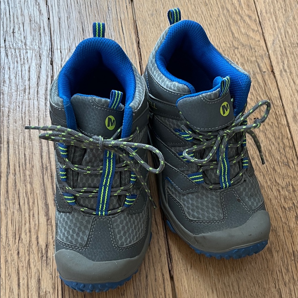 Merrel Gray and Blue Shoes, 2.5